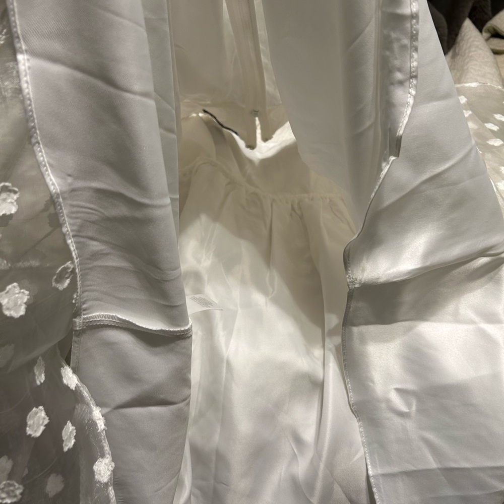 Lulu's White Puff Sleeve Wedding Dress - Picture 7 of 12